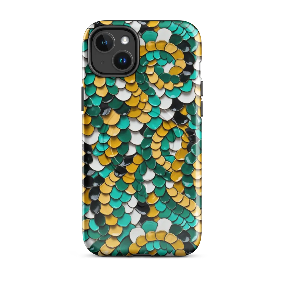 Jewel Scale on MagSafe Tough Case for iPhone® — Front
