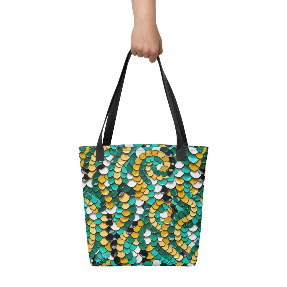 Jewel Scale on Tote Bag — Front