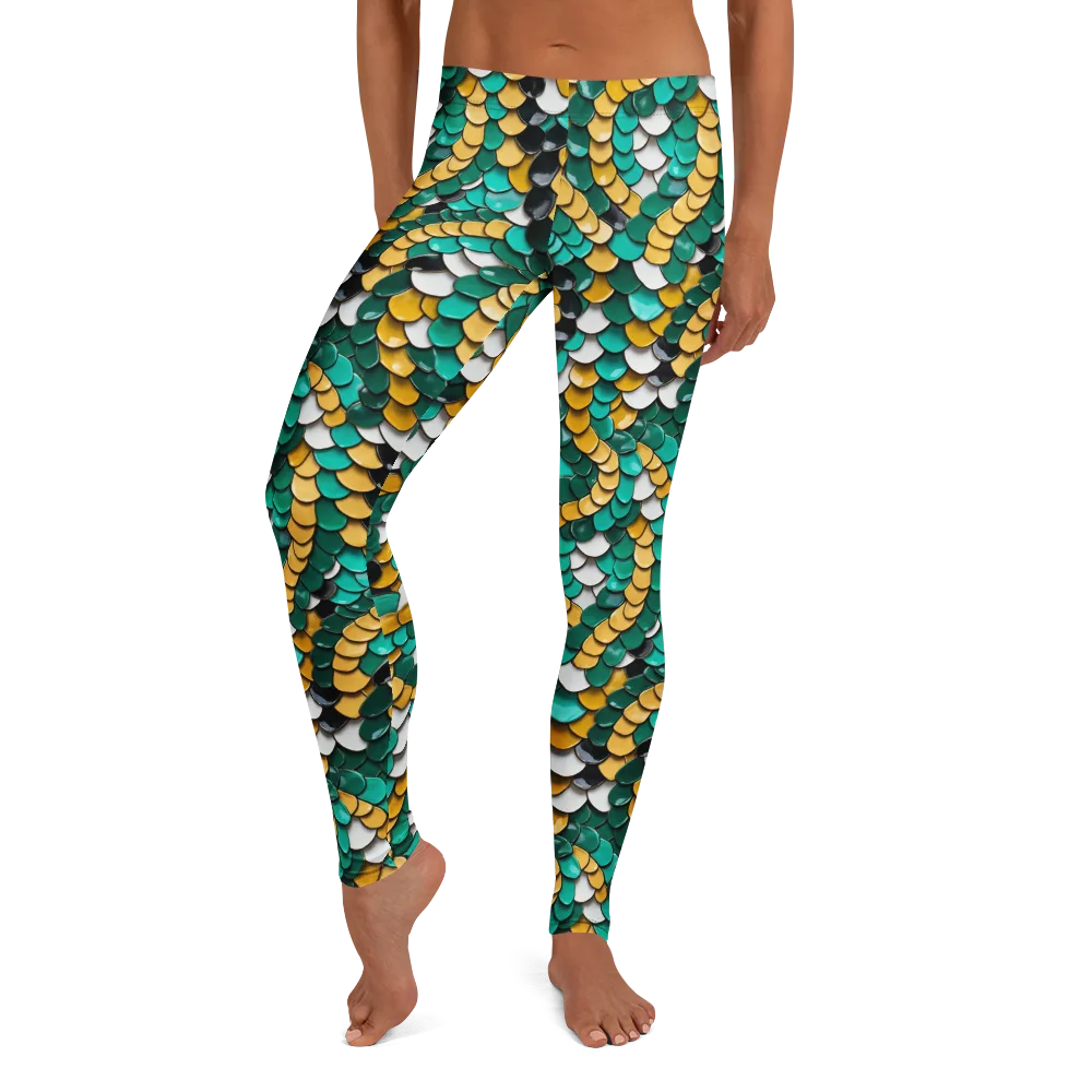 Jewel Scale on Leggings — Front