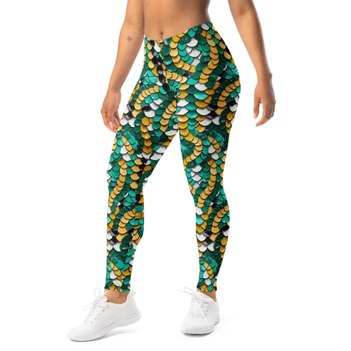 Jewel Scale on a Leggings