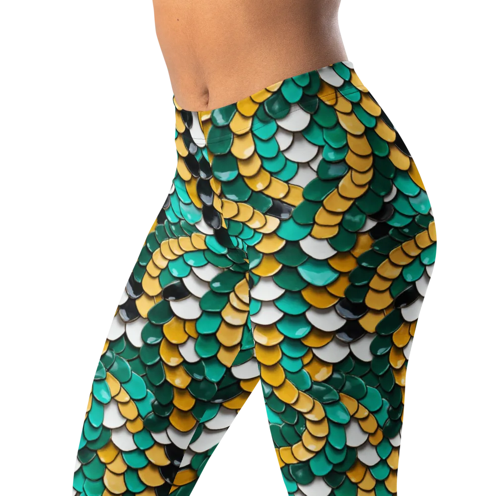 Jewel Scale on Leggings — Left Front