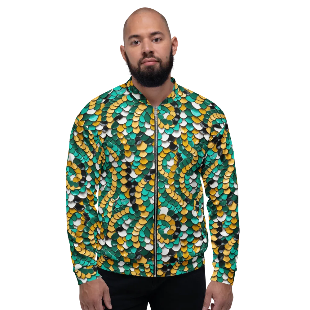 Jewel Scale on Bomber Jacket — Front