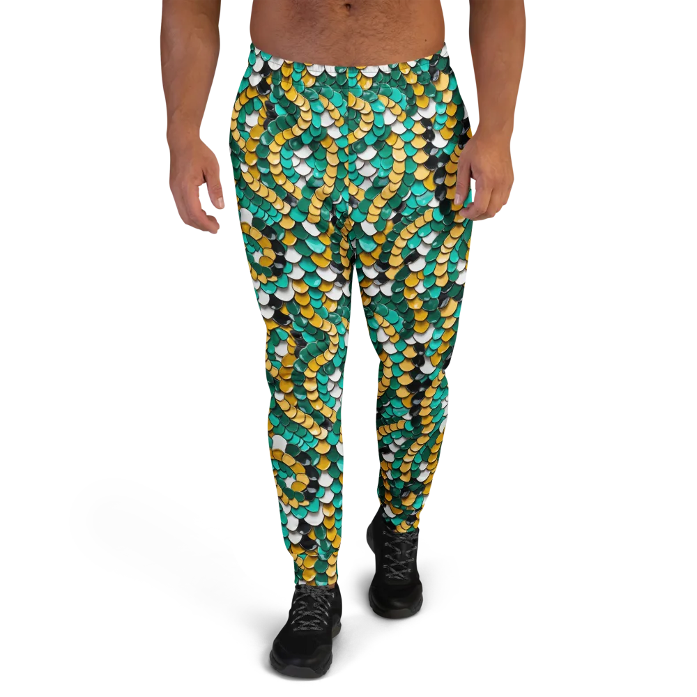 Jewel Scale on Men's Joggers — Front