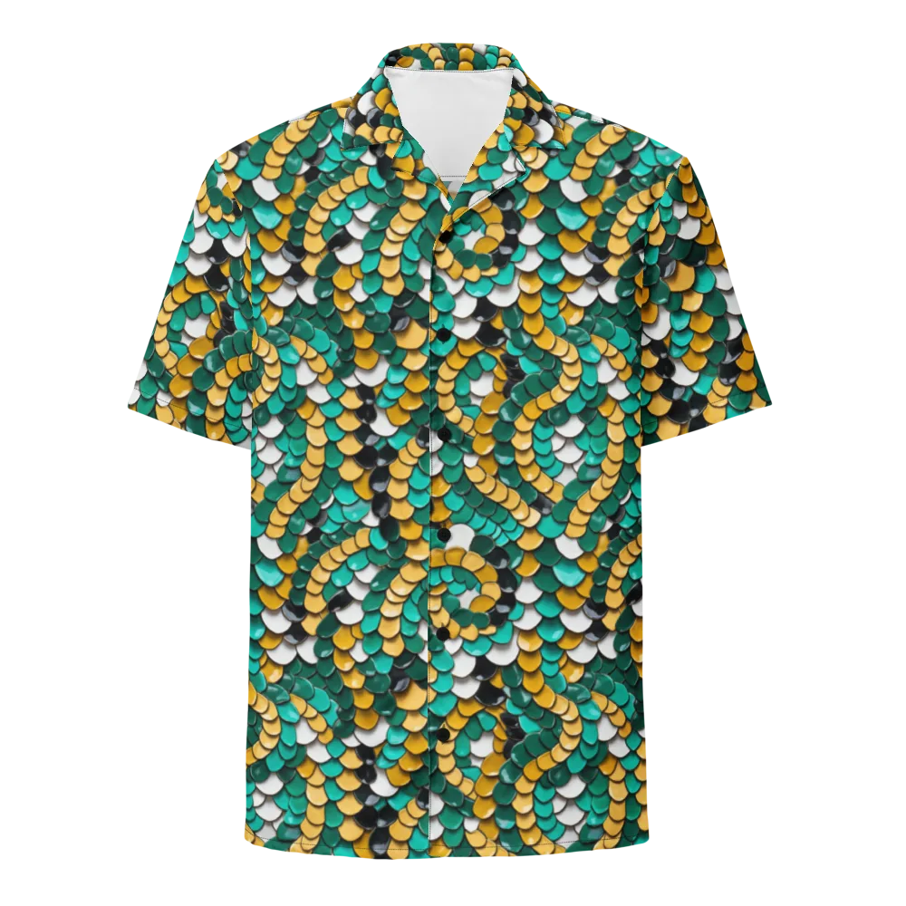 Jewel Scale on Button Shirt — Front