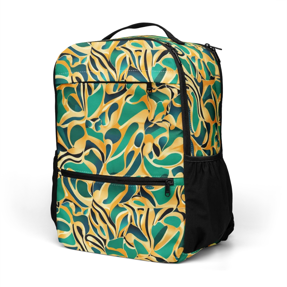 Emerald Melt on Utility Backpack — Left Front