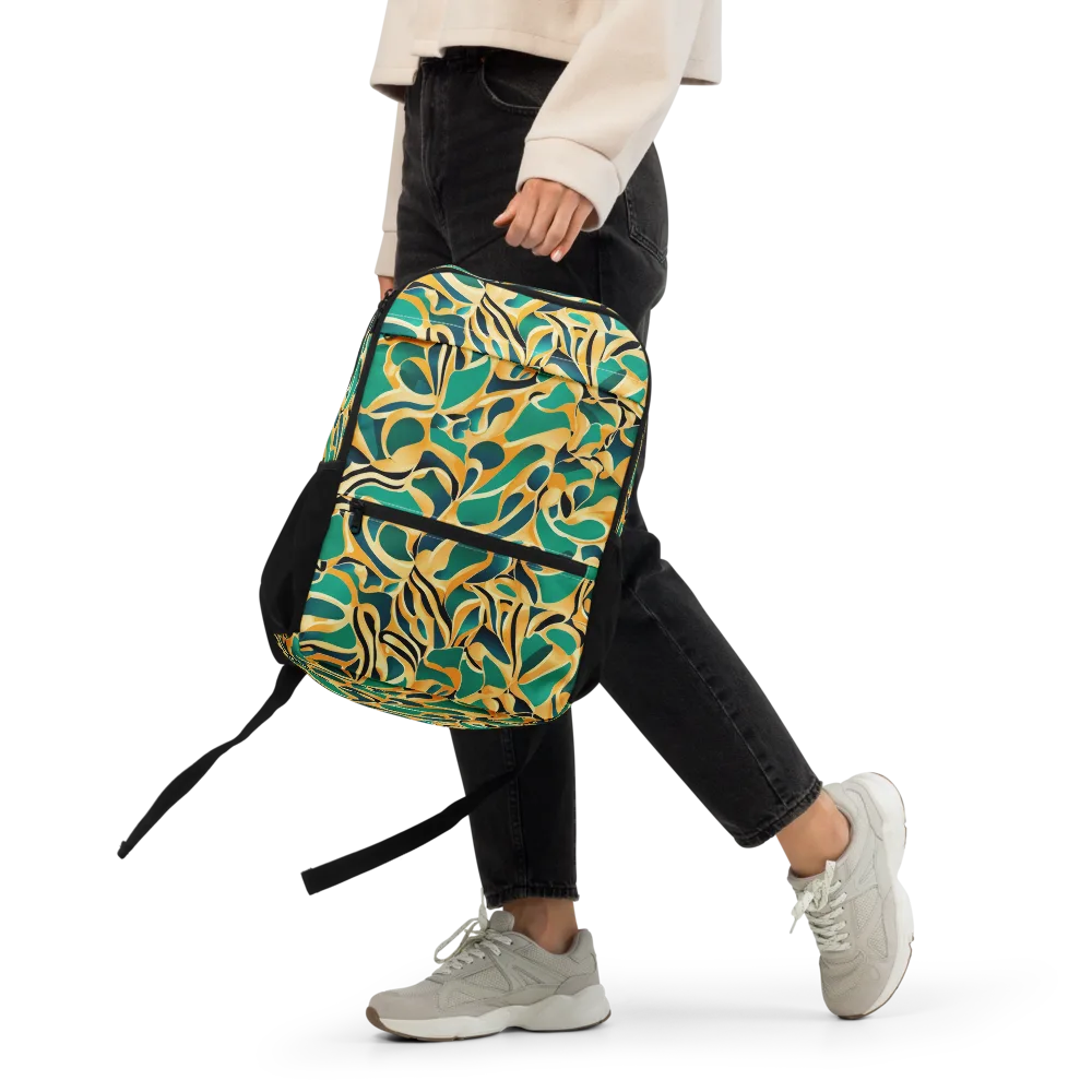 Emerald Melt on Utility Backpack — Front