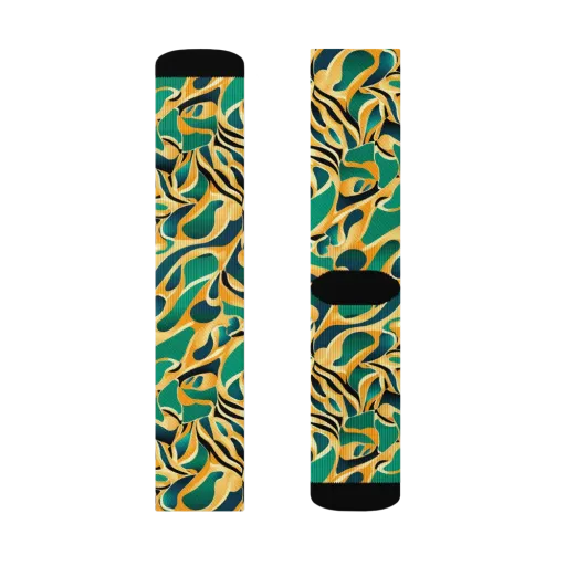 Emerald Melt on a Socks
