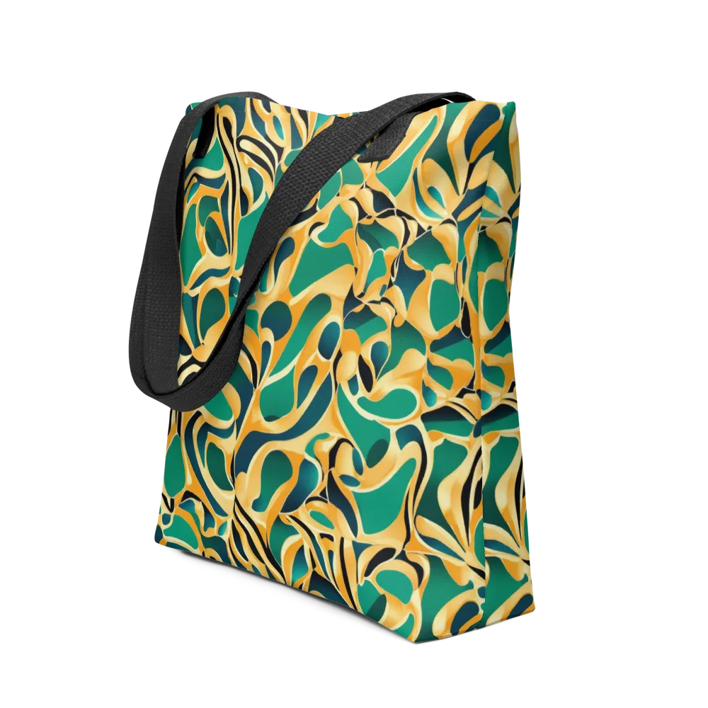 Emerald Melt on Tote Bag — Front