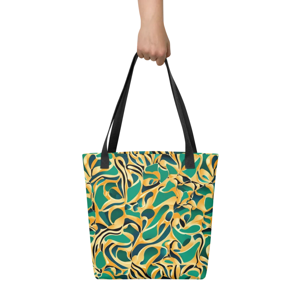 Emerald Melt on Tote Bag — Front