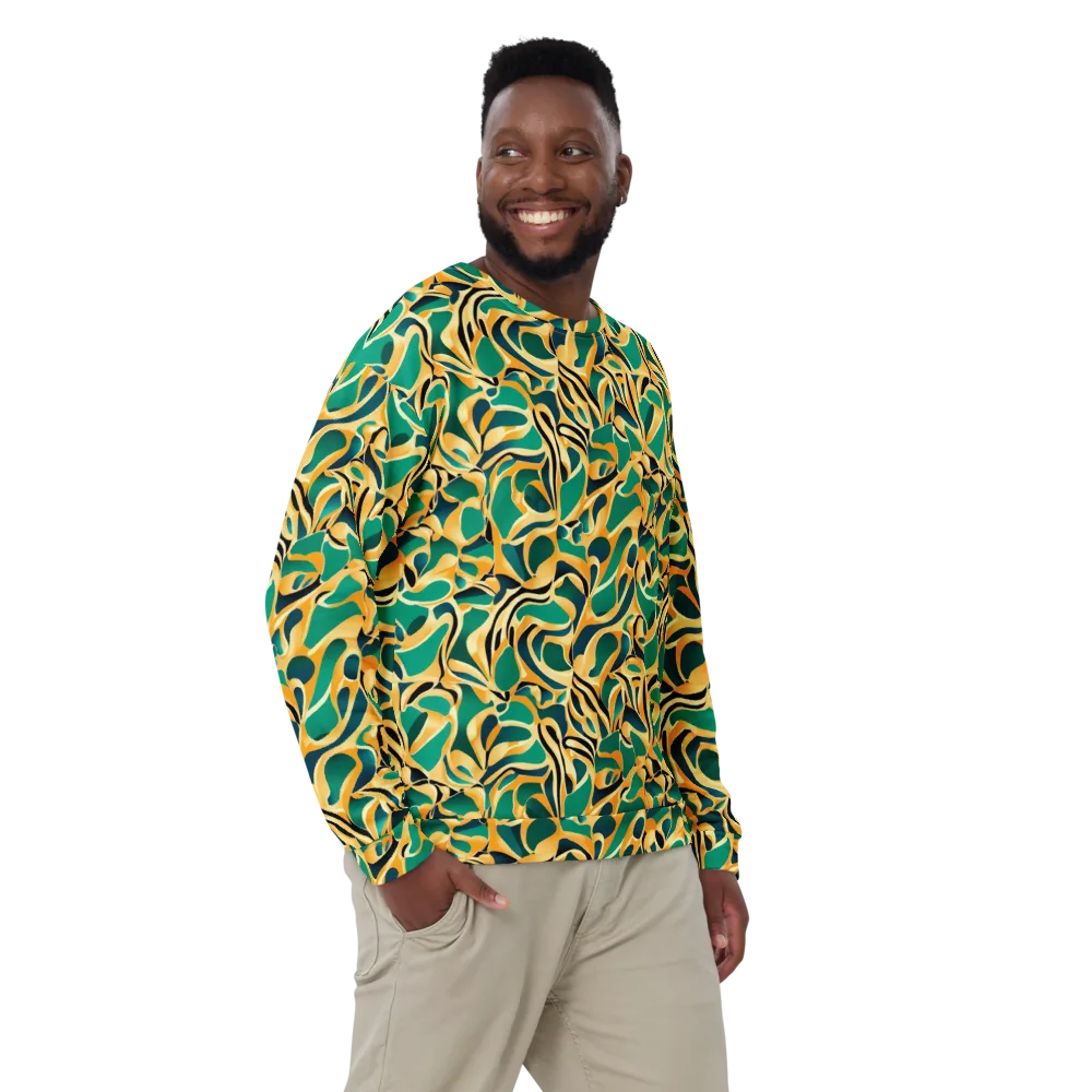Emerald Melt on Sweatshirt — Front