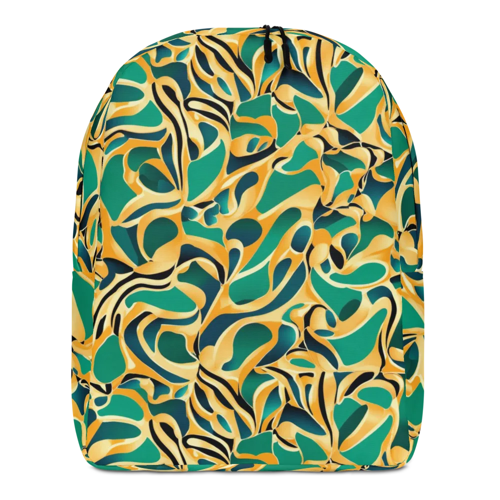 Emerald Melt on Minimalist Backpack — Front