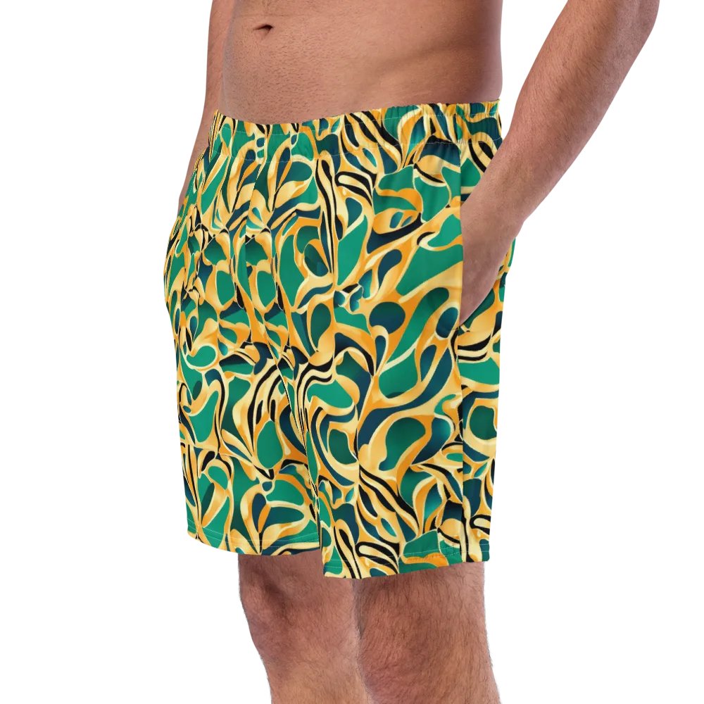 Emerald Melt on Swim Trunks — Left Front