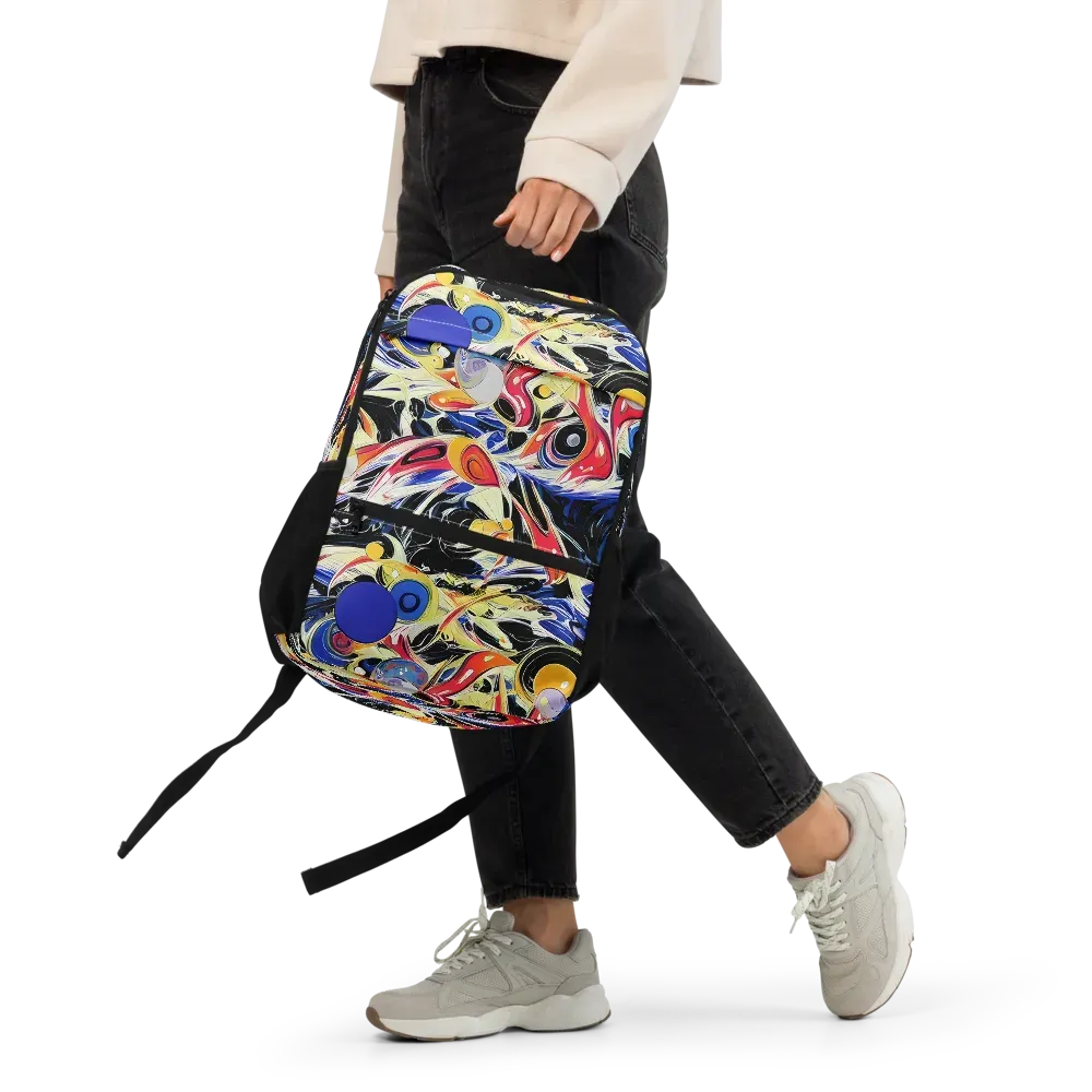 Fluid Frequency on Utility Backpack — Front
