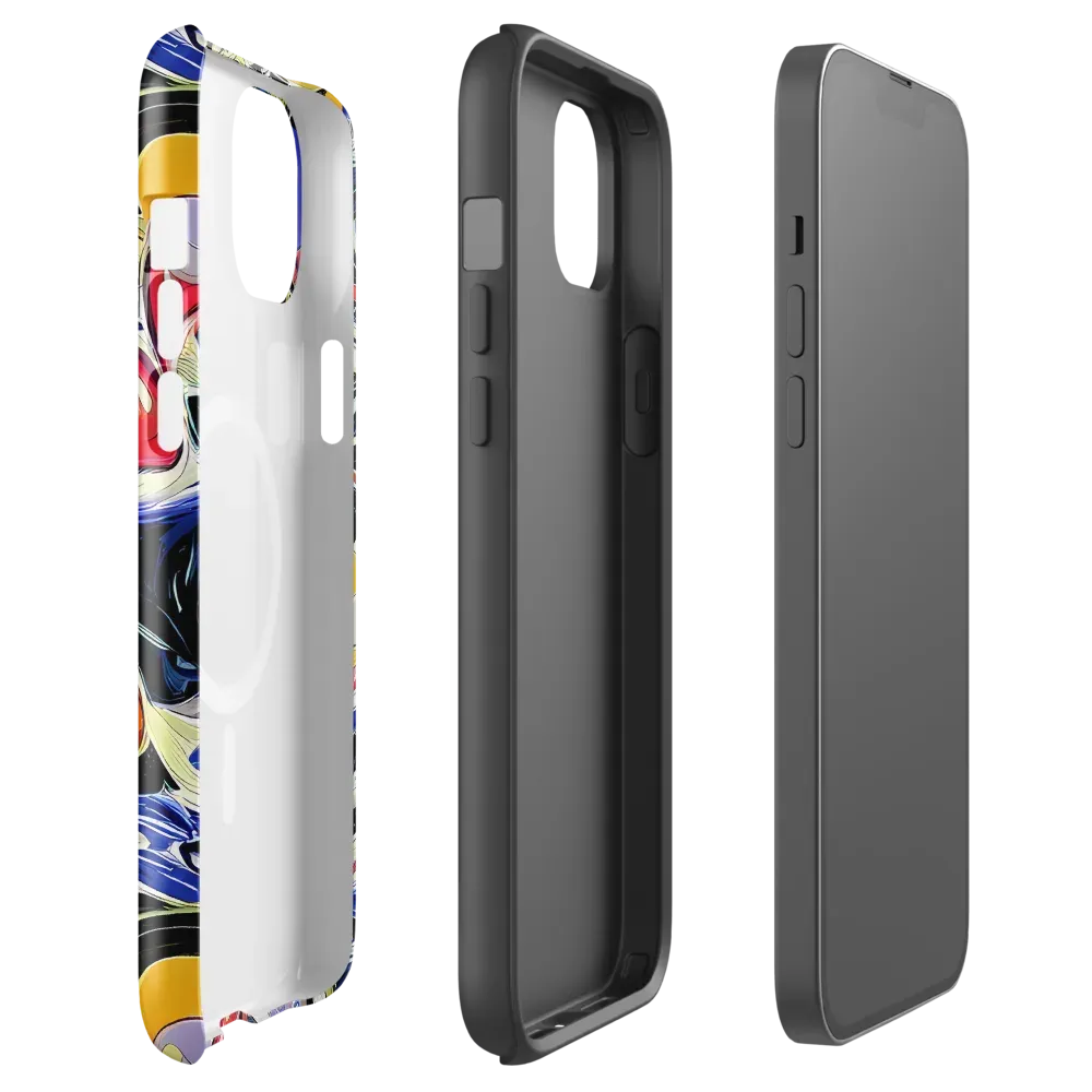 Fluid Frequency on MagSafe Tough Case for iPhone® — Front