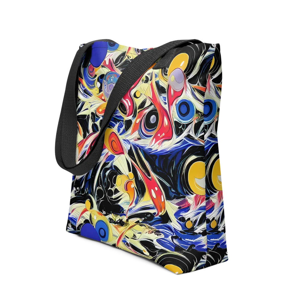 Fluid Frequency on Tote Bag — Front