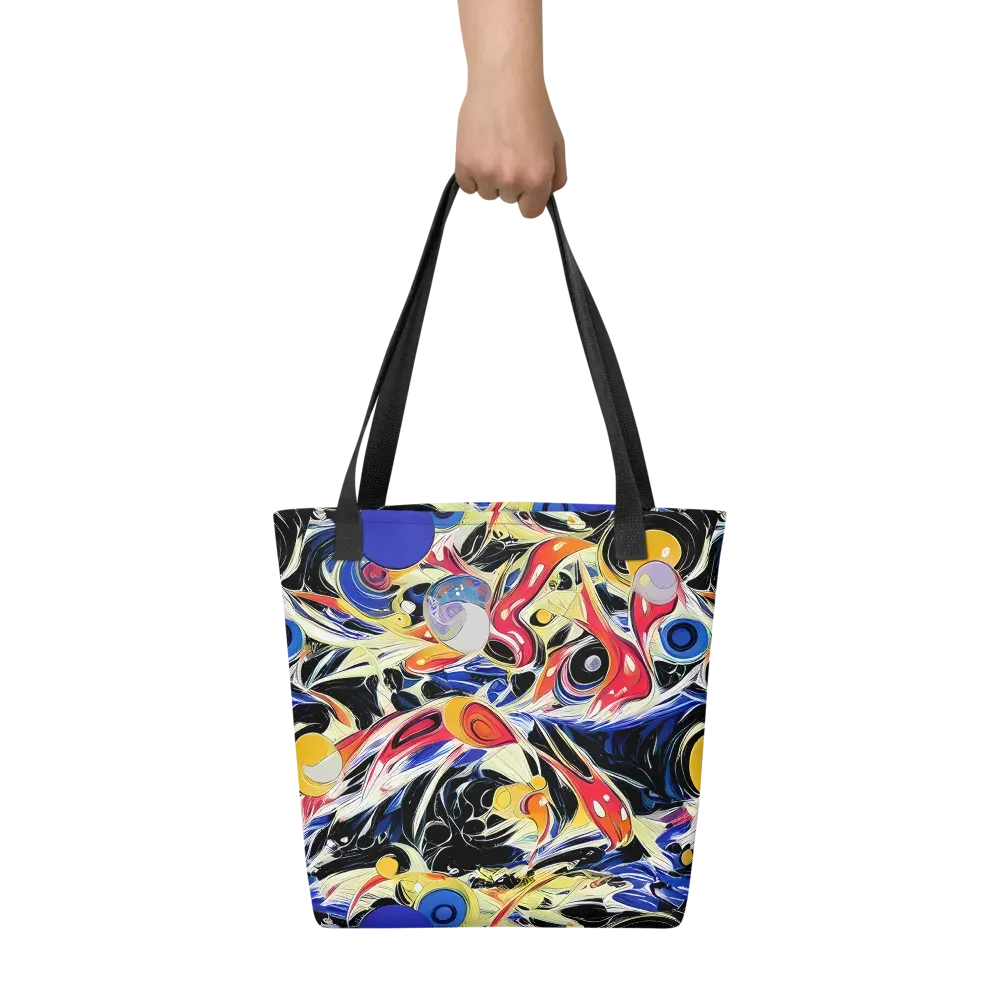 Fluid Frequency on Tote Bag — Front