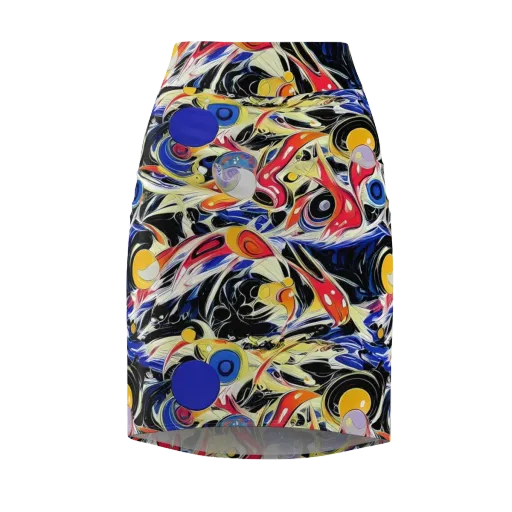 Fluid Frequency on a Pencil Skirt
