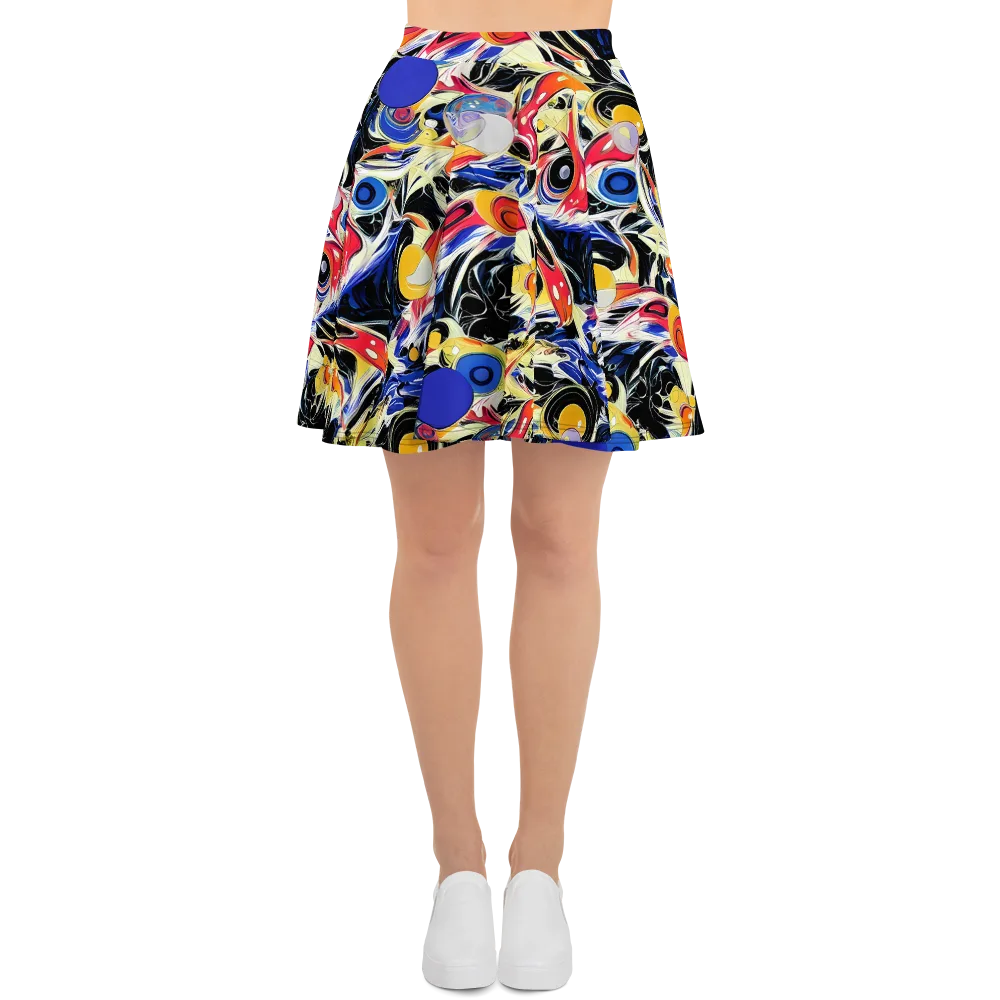 Fluid Frequency on Skater Skirt — Front