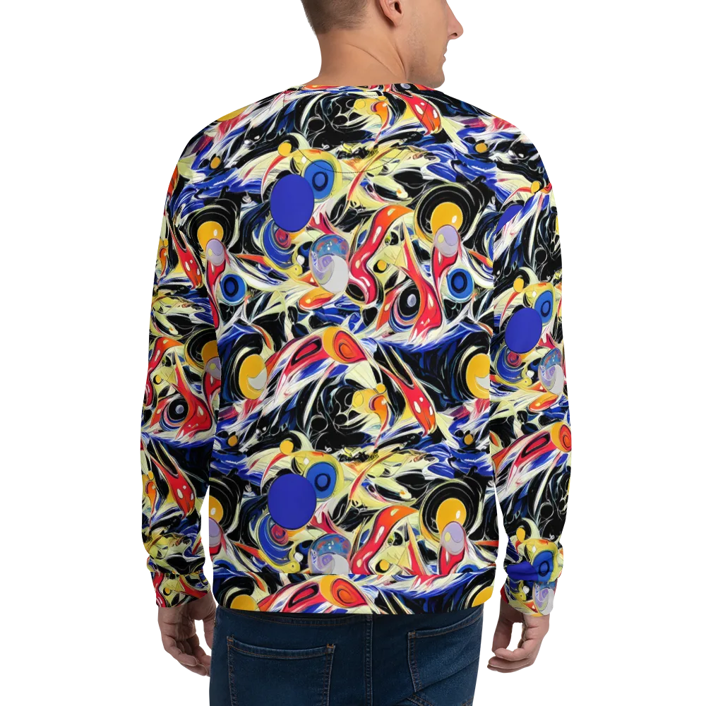 Fluid Frequency on Sweatshirt — Back