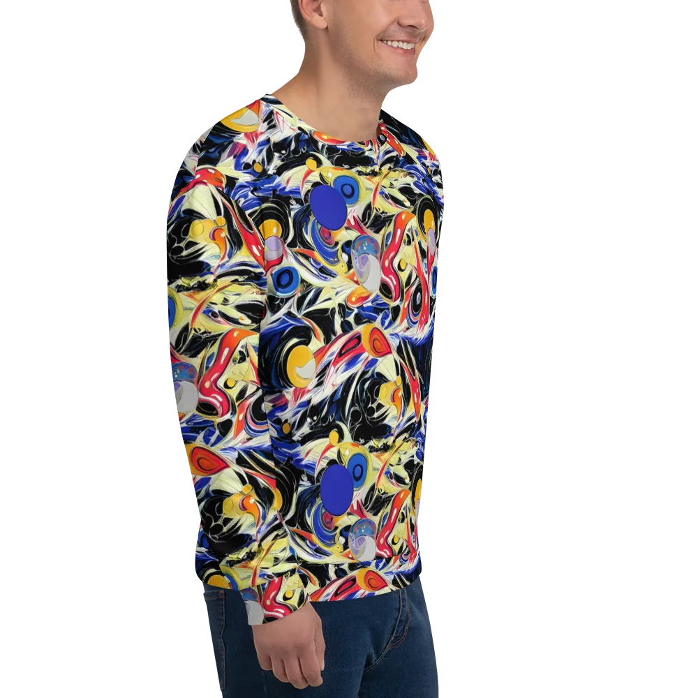 Fluid Frequency on Sweatshirt — Right Front