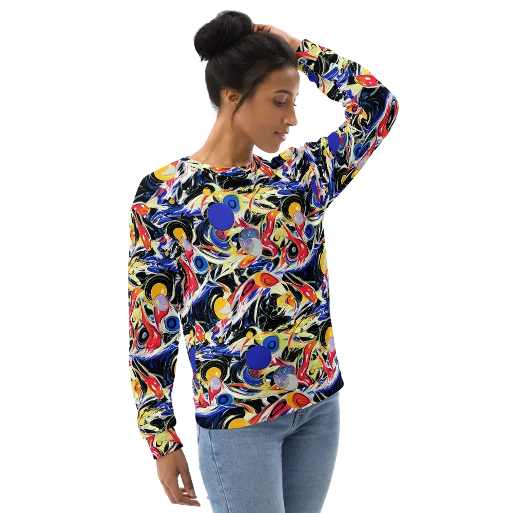 Fluid Frequency on Sweatshirt — Right Front