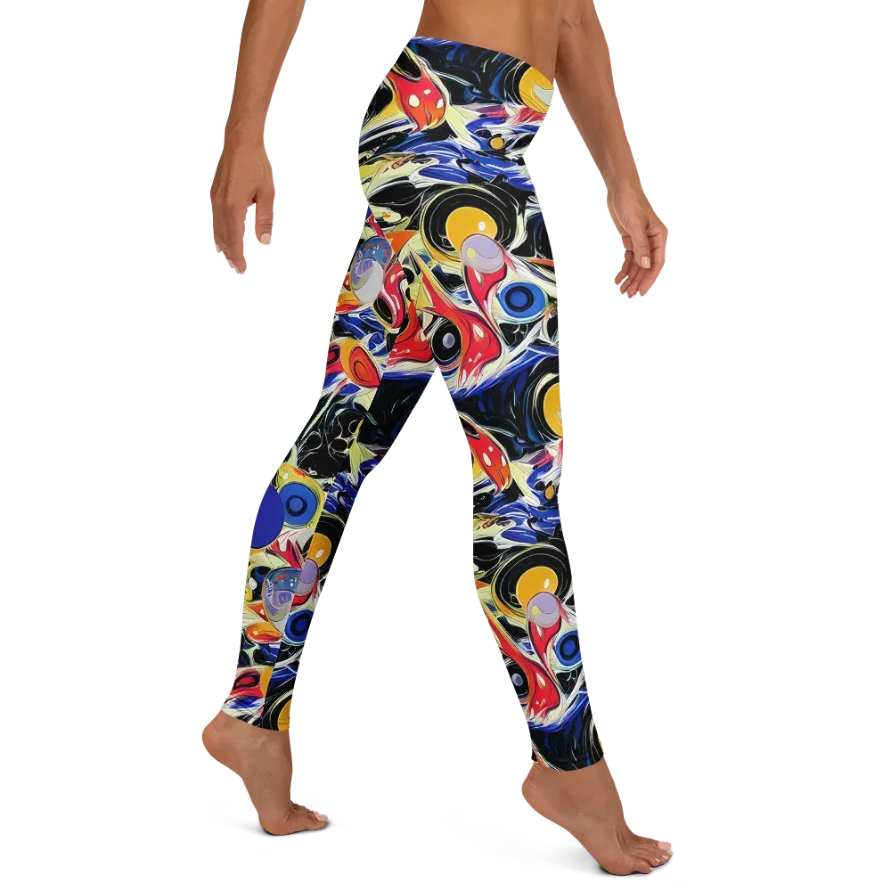 Fluid Frequency on Leggings — Right