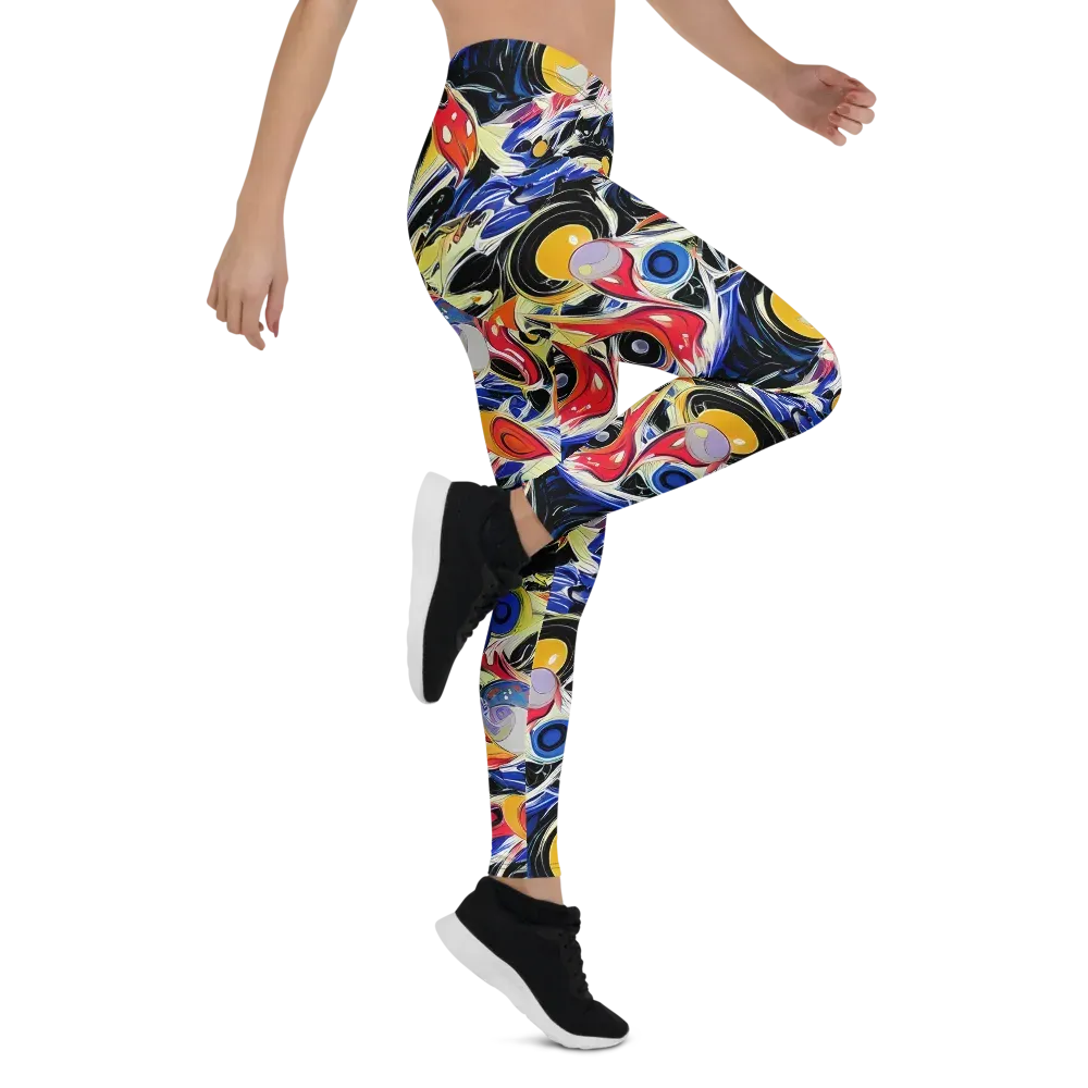 Fluid Frequency on Leggings — Right