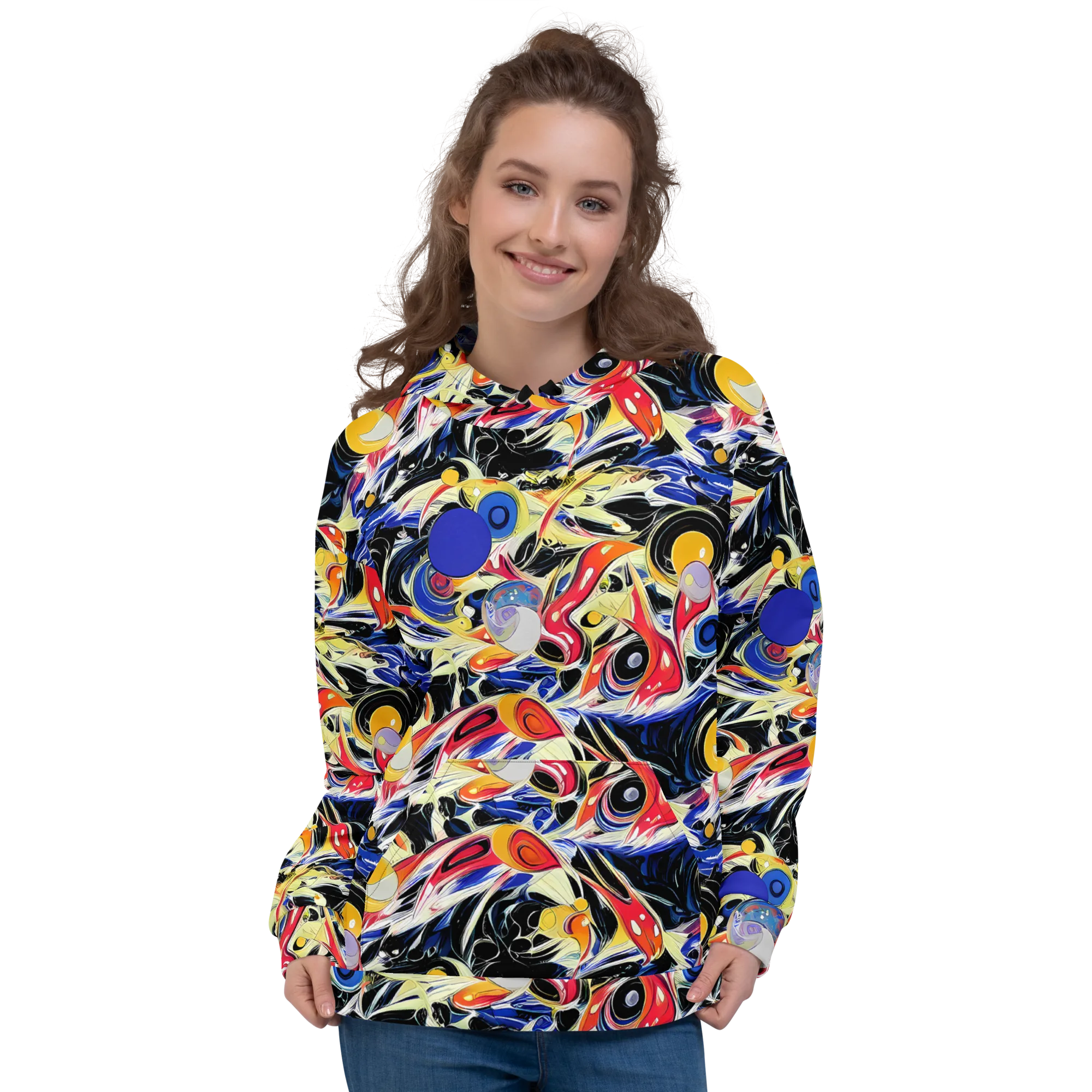 Fluid Frequency on Hoodie — Front