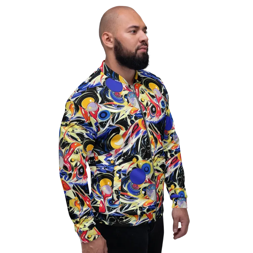 Fluid Frequency on Bomber Jacket — Right