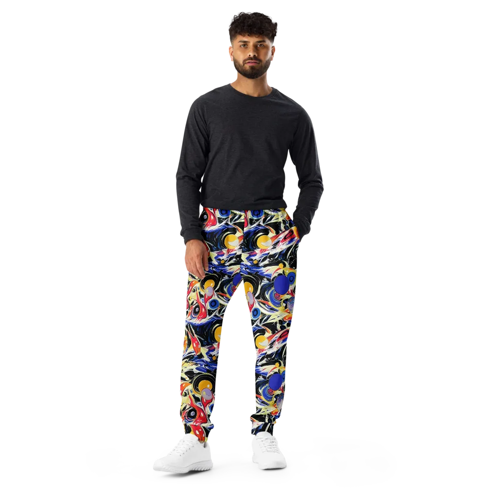 Fluid Frequency on Men's Joggers — Front