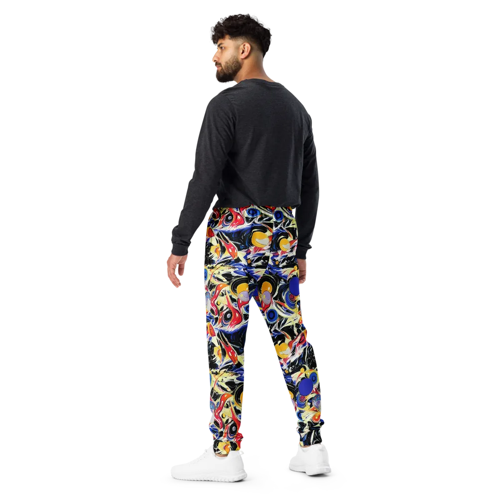 Fluid Frequency on Men's Joggers — Back