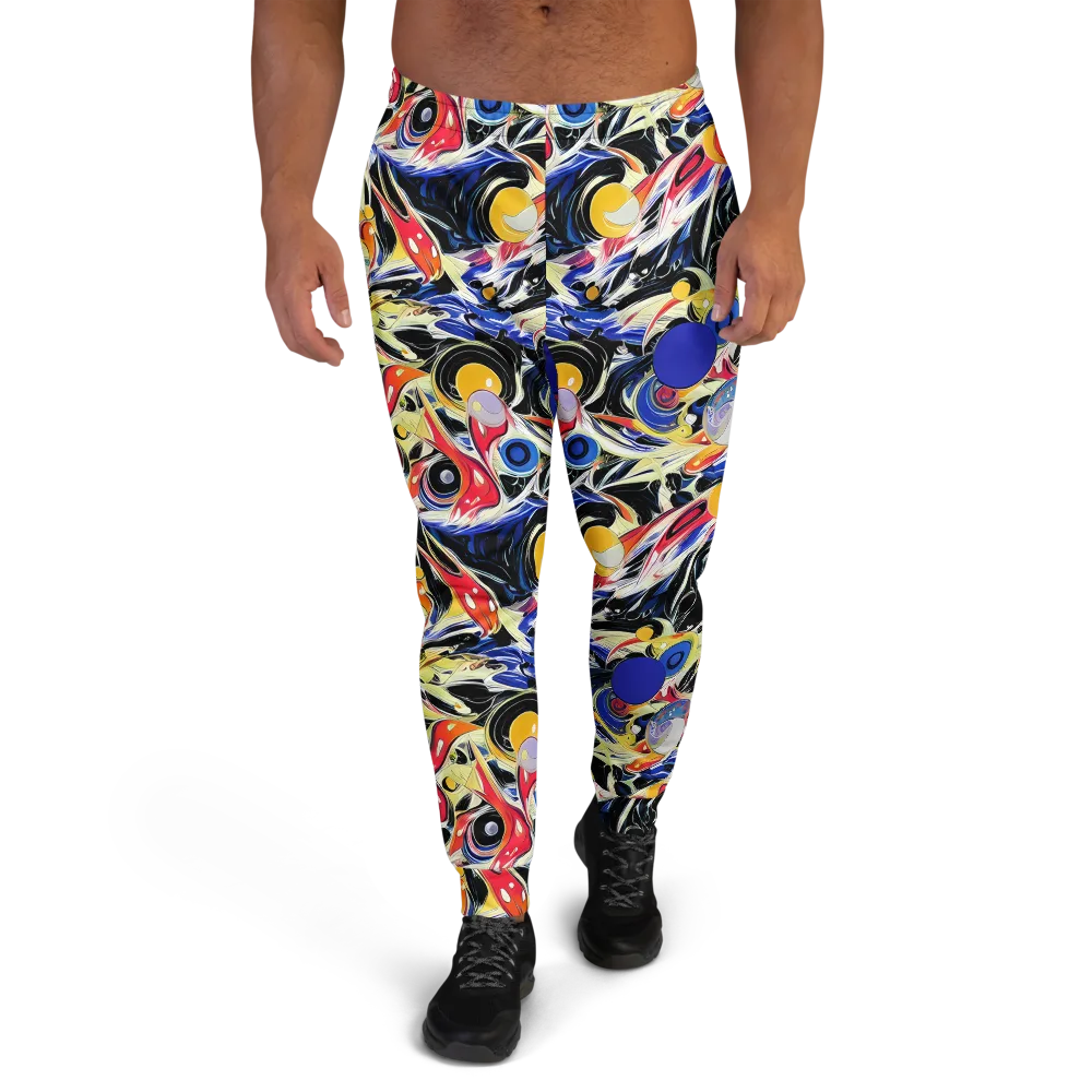 Fluid Frequency on Men's Joggers — Front