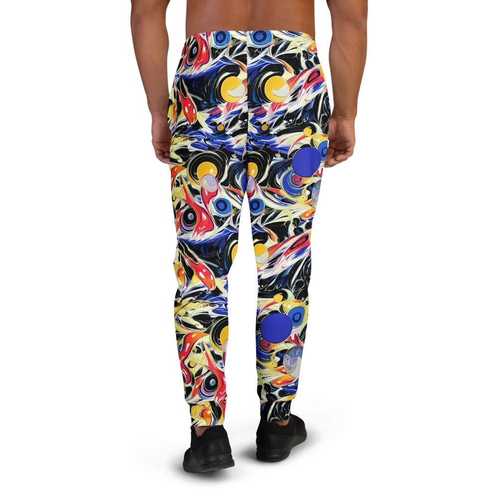 Fluid Frequency on Men's Joggers — Back