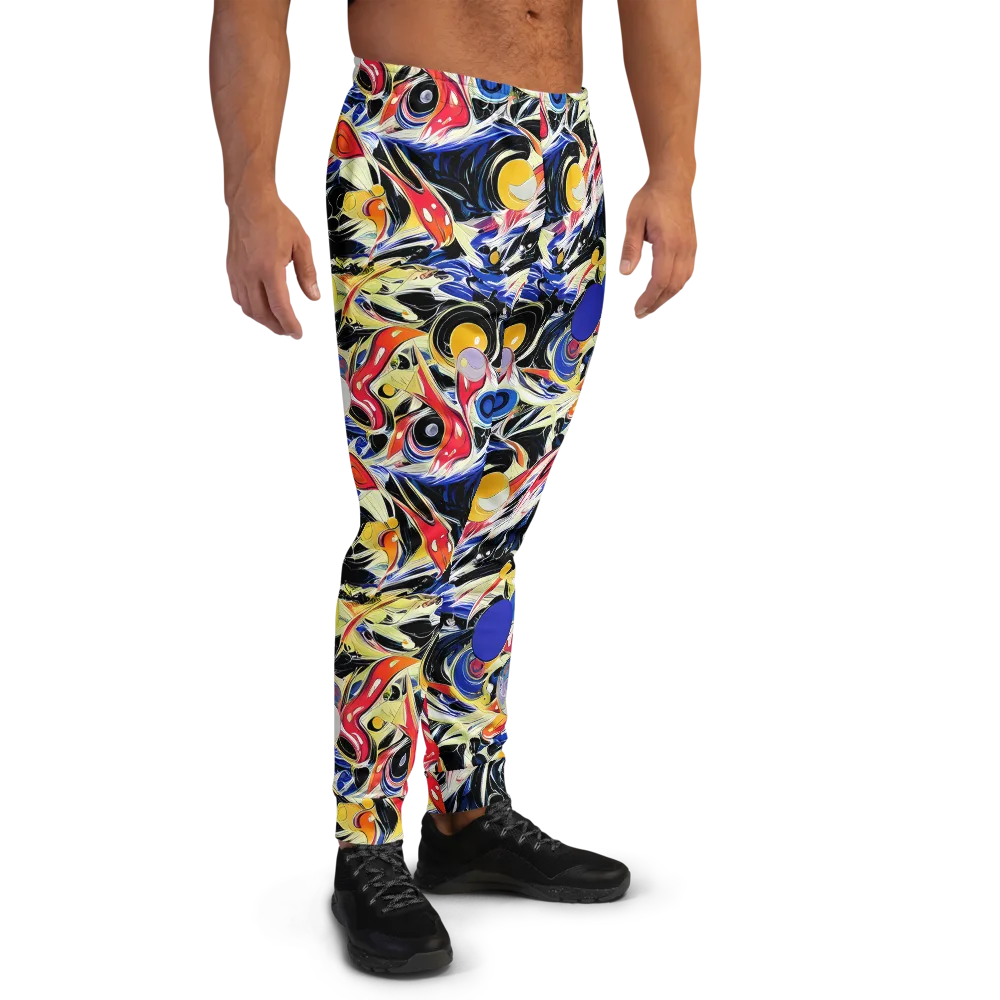 Fluid Frequency on Men's Joggers — Right