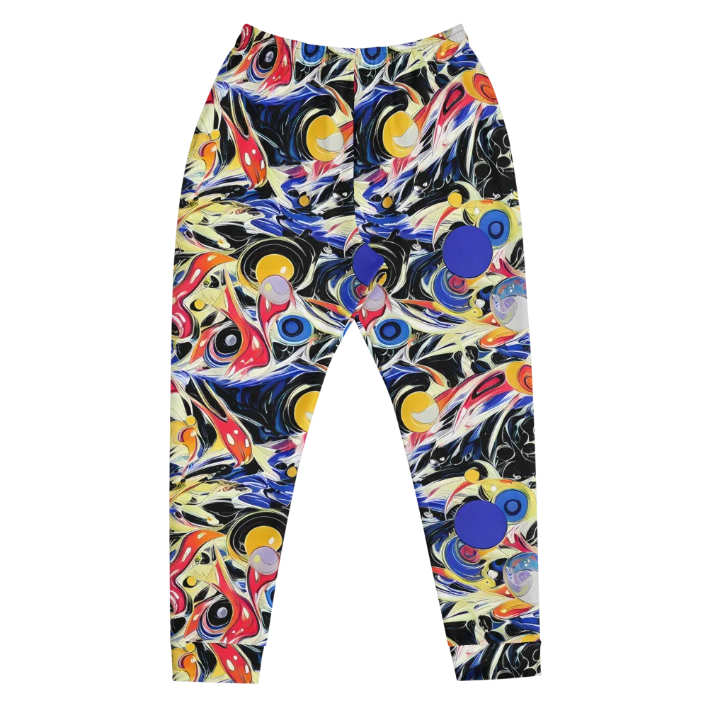Fluid Frequency on Men's Joggers — Front