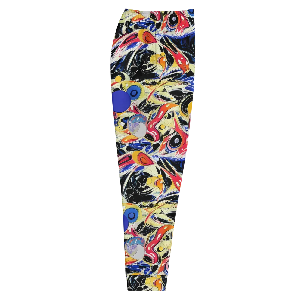 Fluid Frequency on Men's Joggers — Right