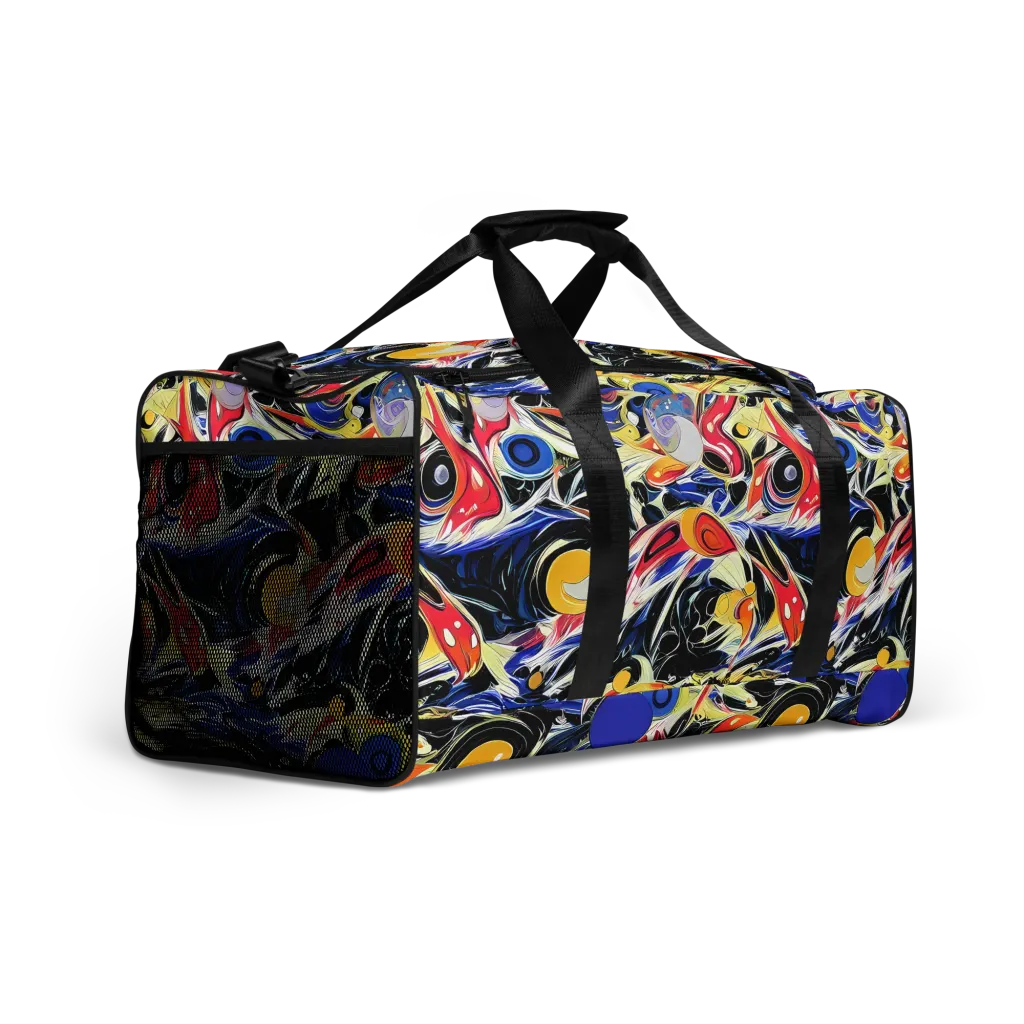 Fluid Frequency on Duffle Bag — Right Front