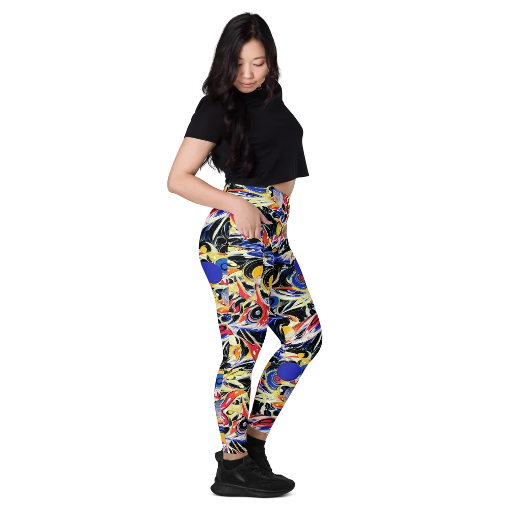 Fluid Frequency on Leggings with Pockets — Right