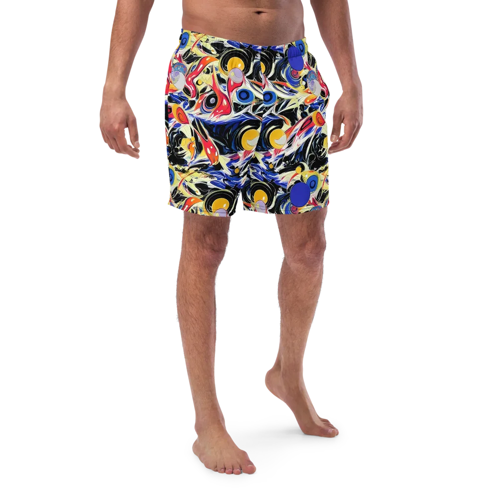 Fluid Frequency on Swim Trunks — Front