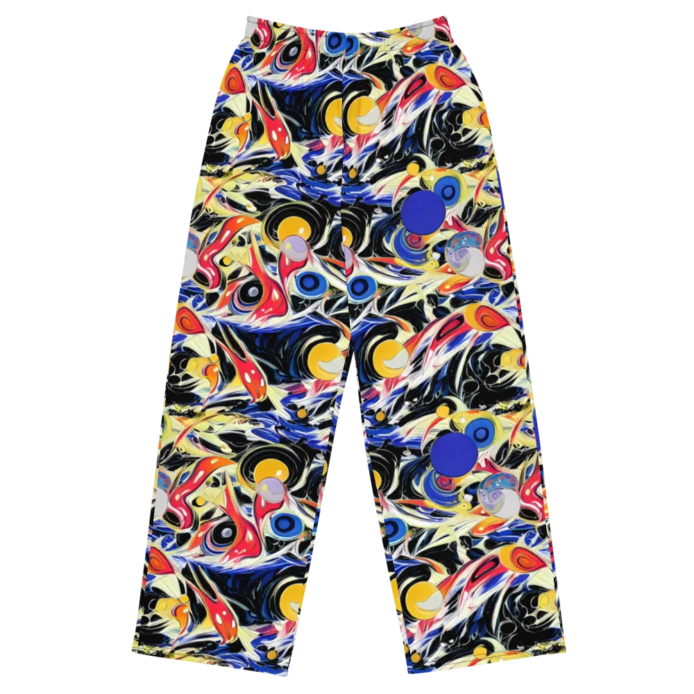 Fluid Frequency on Wide-Leg Pants — Front