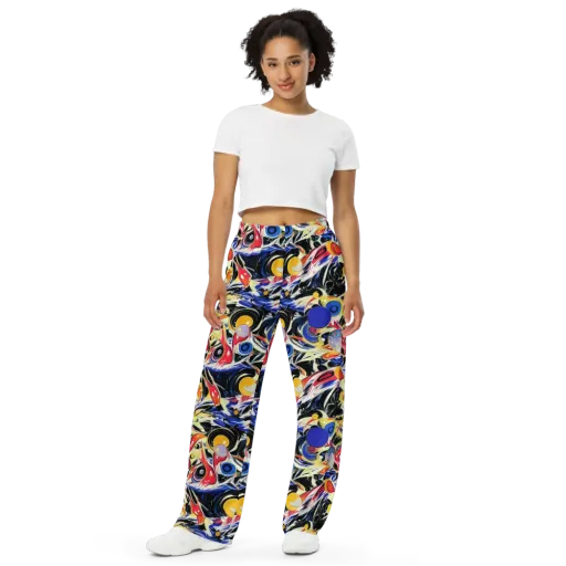 Fluid Frequency on a Wide-Leg Pants