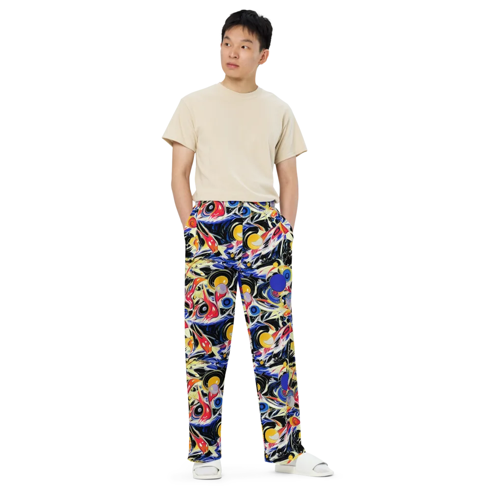 Fluid Frequency on Wide-Leg Pants — Front