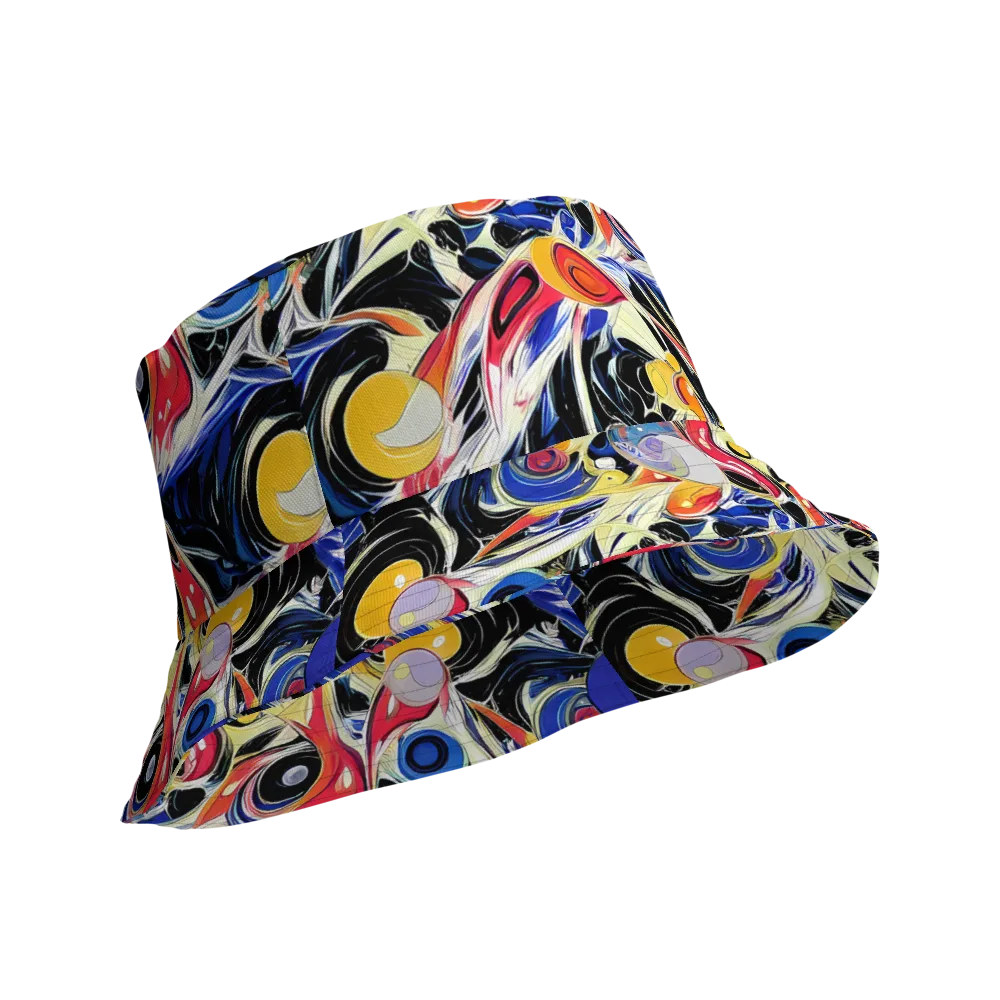 Fluid Frequency on Reversible Bucket Hat — Product details Outside