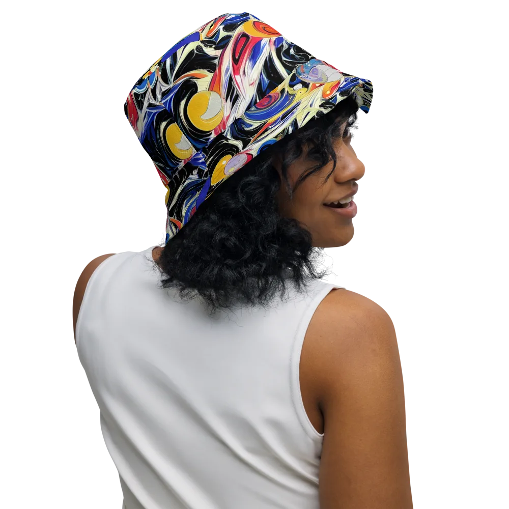 Fluid Frequency on Reversible Bucket Hat — Right Outside