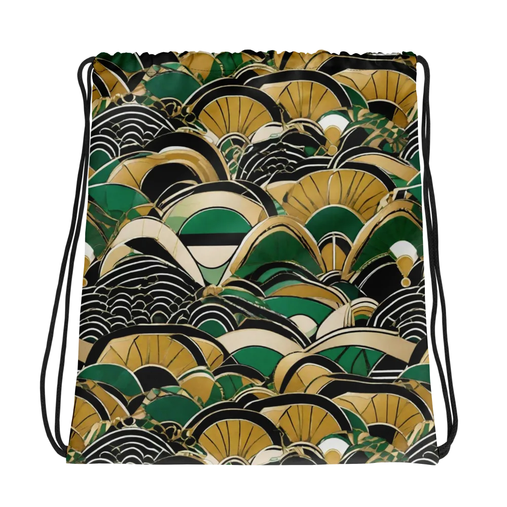Midnight Parasol on Drawstring Bag — Photo