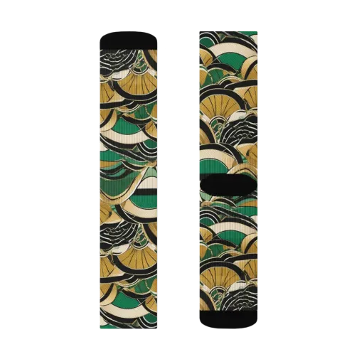 Midnight Parasol on a Socks