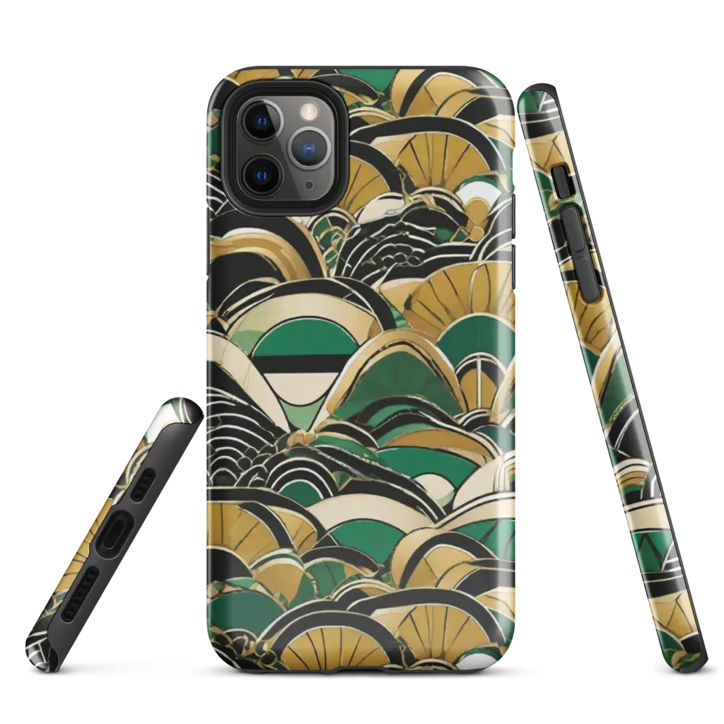 Midnight Parasol on Tough Case for iPhone® — Front