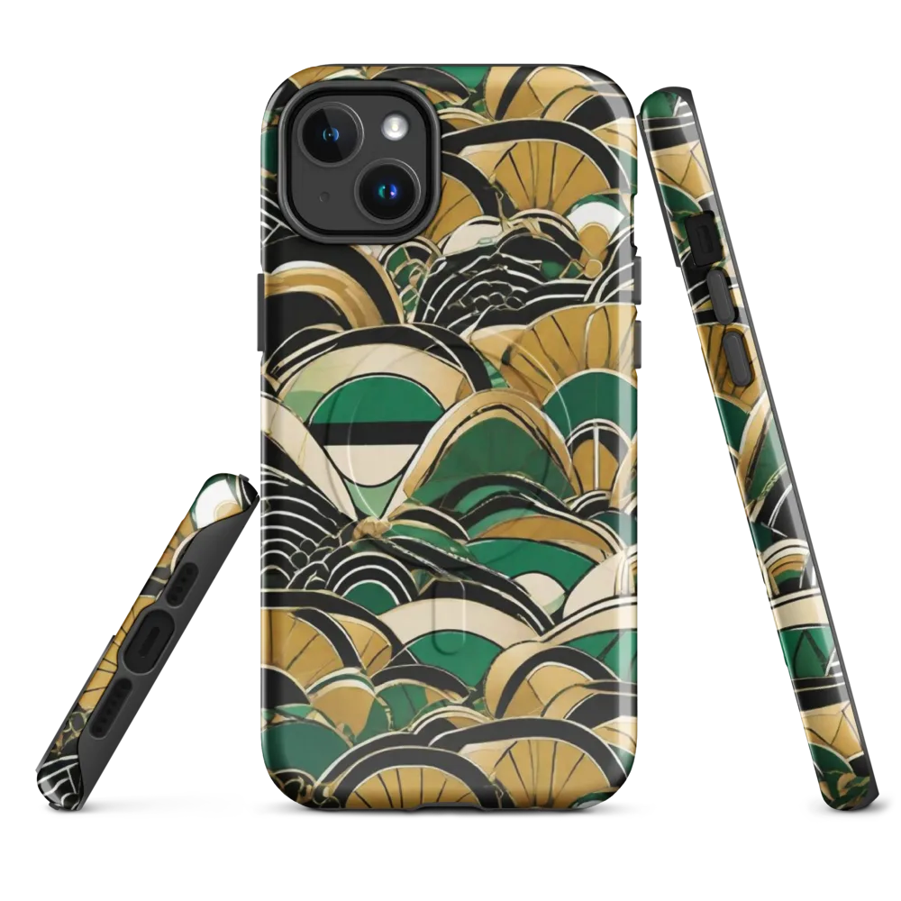 Midnight Parasol on MagSafe Tough Case for iPhone® — Front