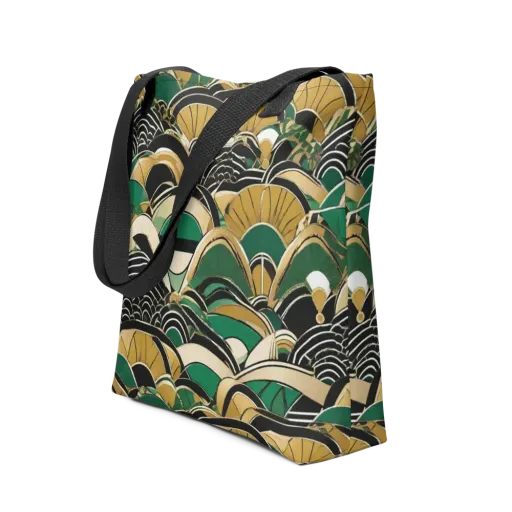 Midnight Parasol on a Tote Bag