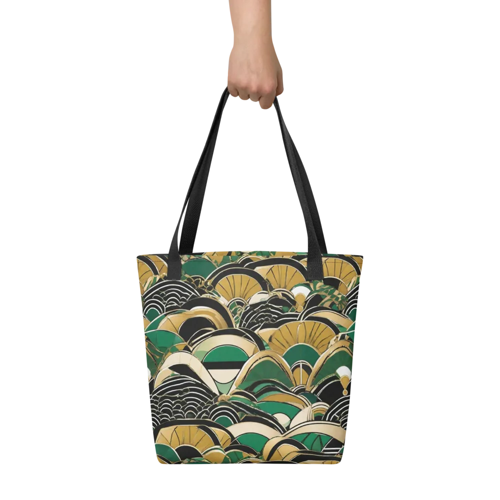 Midnight Parasol on Tote Bag — Front